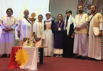 Yezidi delegatess at International Conference in Mumbai February 2018