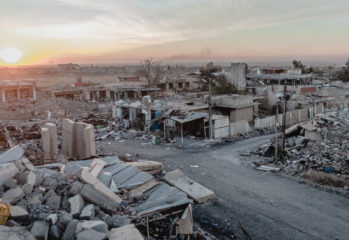 The predominantly Ezidi town of Sinjar (Shingal) located on the Syrian border. (Photo: Andrea Dicenzo)