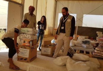 Food deliveries to Yezidi IDPs