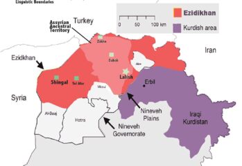 The borders of the nation of Ezidikhan were recently drawn and approved on August 6th. However, the drafting of map began in June 2020 with talks between the Talks between Yezidi House, the Spiritual Council and the Government of Ezidikhan.